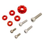 Kit visserie de carnage ycf - m5x2 / m6x2 / m8x1 - orange