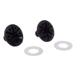 Kit visserie fox racing pour casque v1 black