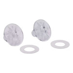 Kit visserie fox racing pour casque v1 clear