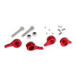 Kit visserie pour paire de leviers repliables v parts rouge