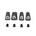 Kit de visserie ta pour p�dalier shimano ultegra 6800 noir (jeu de 4)