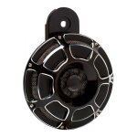 Klaxon arlen ness beveled harley davidson 110 db noir biseaut� chome