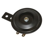 Klaxon moto scooter 1tek origine d. 70 mm 12v 100db acier noir