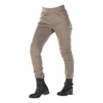 Legging moto femme overlap jane taupe - us - 26