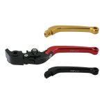 Levier d embrayage cnc racing long repliable noir moto guzzi v7 19 - 2