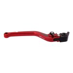 Levier de frein cnc racing long rouge / carbone ducati hypermotard 939 1