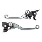 Leviers rabattables gris titane rmt mx folder pour gasgas ec 250 2021
