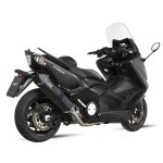 Ligne complte 2x1 speed edge steel noir / casquette carbone yamaha t