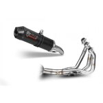Ligne complte 3x1 mivv oval carbone / casquette carbone yamaha mt - 09