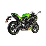 Ligne complte akrapovic racing line titane kawasaki z 650 17 - 20
