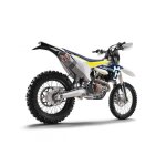 Ligne compl�te art b - p122 inox silencieux aluminium husqvarna fe 250