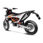 Ligne complte leovince lv one inox ktm 690 smc - r 19 - 20