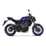 Ligne complte leovince lv one inox noir yamaha mt - 07 16 - 20