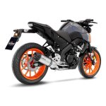 Ligne complète leovince avec silencieux lv one evo inox yamaha mt - 125 Ligne complète leovince avec silencieux lv one evo inox yamaha mt - 125