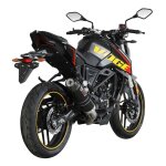 Ligne complte mivv gp inox noir embout carbone voge 125 r 23 - 24