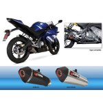 Ligne compl�te scorpion serket silencieux inox yamaha yzf125r 08 - 12