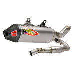 Ligne d chappement complte pro circuit t - 6 titane - ktm husqv 45