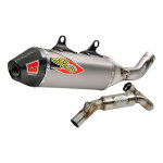 Ligne d �chappement compl�te pro circuit t6 - pro titane - ktm sxf 4