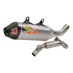 Ligne d �chappement compl�te pro circuit ti - 6 pro titane - ktm sxf