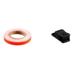 Liseret de jante blackway orange fluo 7 mm avec applicateur