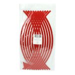 Liseret de jante r�fl�chissant rouge 17 pouces