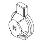 Loquet de barillet pour top case givi b33 / 37 / 47