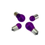 Lot 4 ampoules 12v 21w + 12v10w (booster ng) - bleu