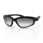 Lunettes bobster fat boy noir gloss / clair photochromique