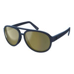 Lunettes de soleil scott bass submariner blue / gold chrome
