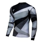 Maillot de compression enfant seven zero battleship compression gris / n
