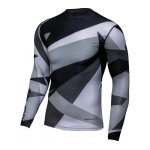 Maillot de compression seven zero battleship compression gris / noir - s