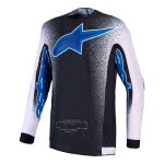 Maillot cross alpinestars supertech hiten afd black / light lilac / blithe