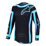 Maillot cross alpinestars supertech vesta black / turquoise - m