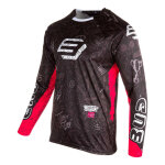 Maillot cross bud racing air contest edition limite noir / magenta - m