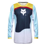 Maillot cross enfant fox racing youth 180 elevated light blue - y - s