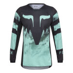 Maillot cross enfant fox racing youth 180 kairos turquoise - y - l