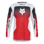 Maillot cross enfant fox racing youth 180 shield red fluo - y - s