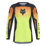 Maillot cross enfant fox racing youth 180 shield yellow fluo - y - m