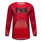 Maillot cross enfant fox racing youth flexair arc chili - ys