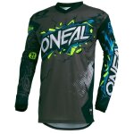 Maillot cross enfant o neal element villain noir - xl