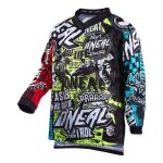 Maillot cross enfant o'neal element wild v. 22 multicolore - m