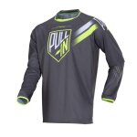 Maillot cross enfant pull - in challenger gris / vert - xxs