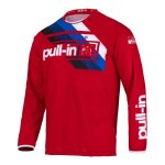 Maillot cross enfant pull - in challenger race kid rouge / blanc / bleu - 2xs Maillot cross enfant pull - in challenger race kid rouge / blanc / bleu - 2xs