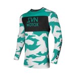 Maillot cross enfant seven vox pursuit blanc / turquoise - l Maillot cross enfant seven vox pursuit blanc / turquoise - l