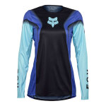 Maillot cross femme fox racing womans flexair infinite black - xs