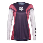 Maillot cross femme fox racing womans flexair infinite pink / purple - xs
