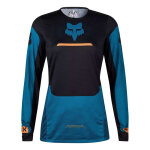 Maillot cross femme fox racing womans flexair optical maui blue - l
