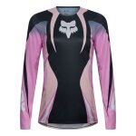 Maillot cross femme fox racing womens flexair thorn black / pink - xs