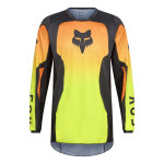 Maillot cross fox racing 180 shield yellow fluo - s