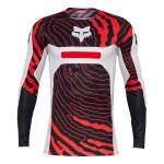 Maillot cross fox racing flexair impression white - s